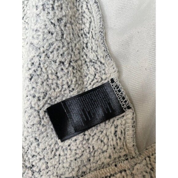 The North Face fleece sherpa full zip jacket women medium vintage grey - Picture 11 of 12